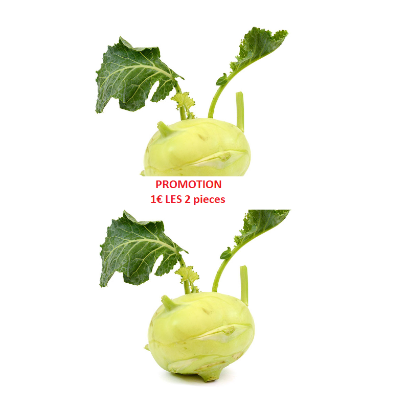 Promo : Choux Rave (les 2 pièces)