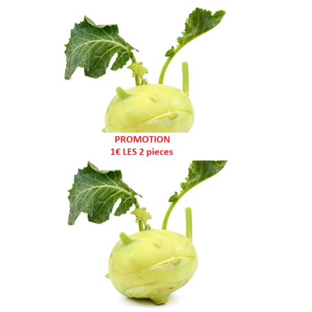Promo : Choux Rave (les 2 pièces)