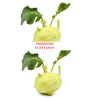 Promo : Choux Rave (les 2 pièces)